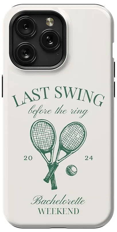 Last Swing | Off-White Bachelorette Case