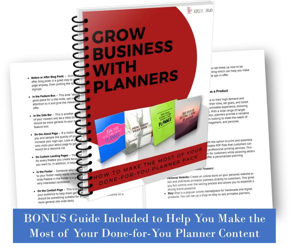 Premium Medical & Health Planner - PLR with Canva Template